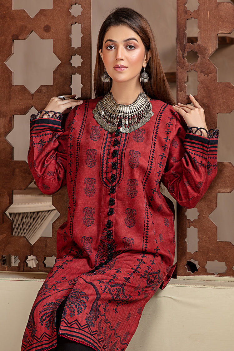 1-PC Unstitched Khaddar Kurti