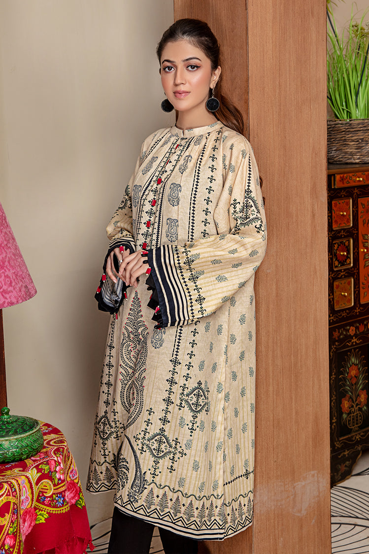 1-PC Unstitched Khaddar Kurti