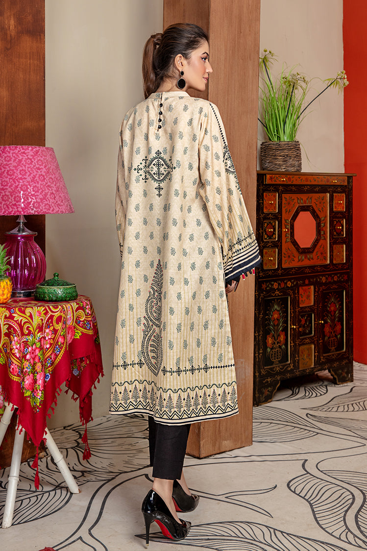 1-PC Unstitched Khaddar Kurti