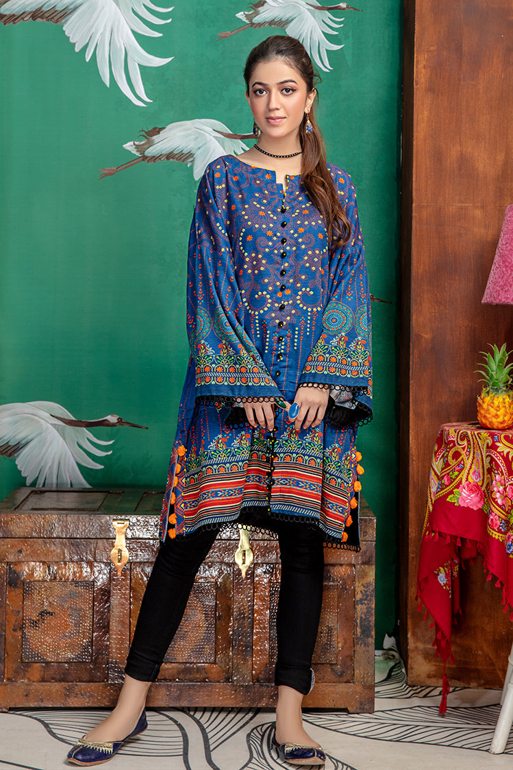 1-PC Unstitched Khaddar Kurti