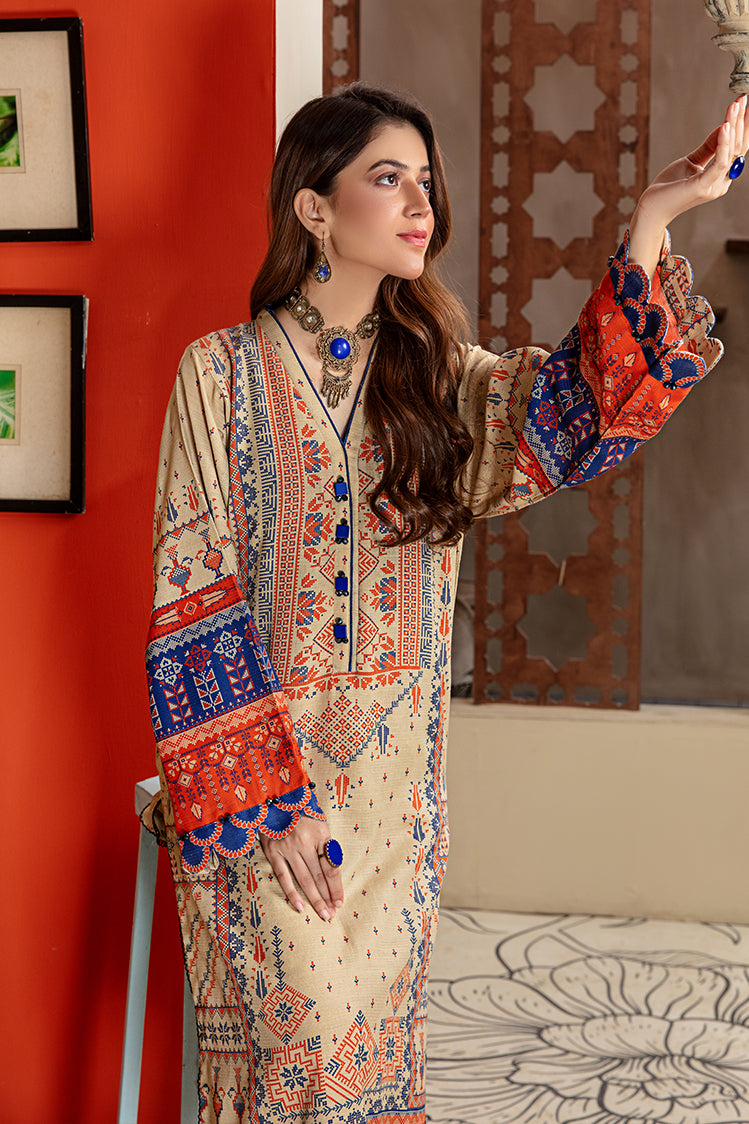 1-PC Unstitched Khaddar Kurti