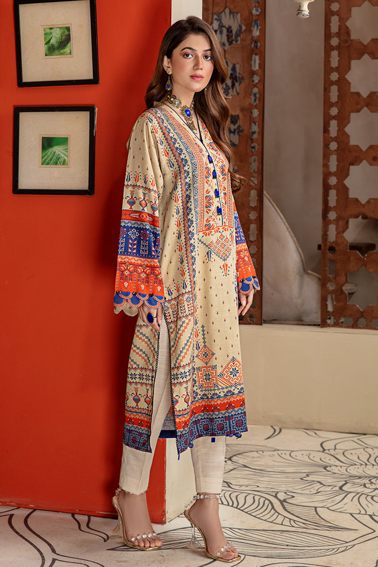 1-PC Unstitched Khaddar Kurti