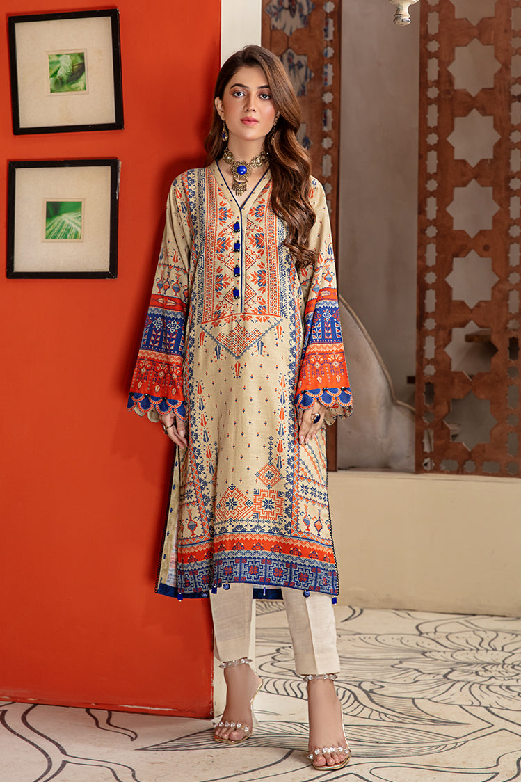 1-PC Unstitched Khaddar Kurti