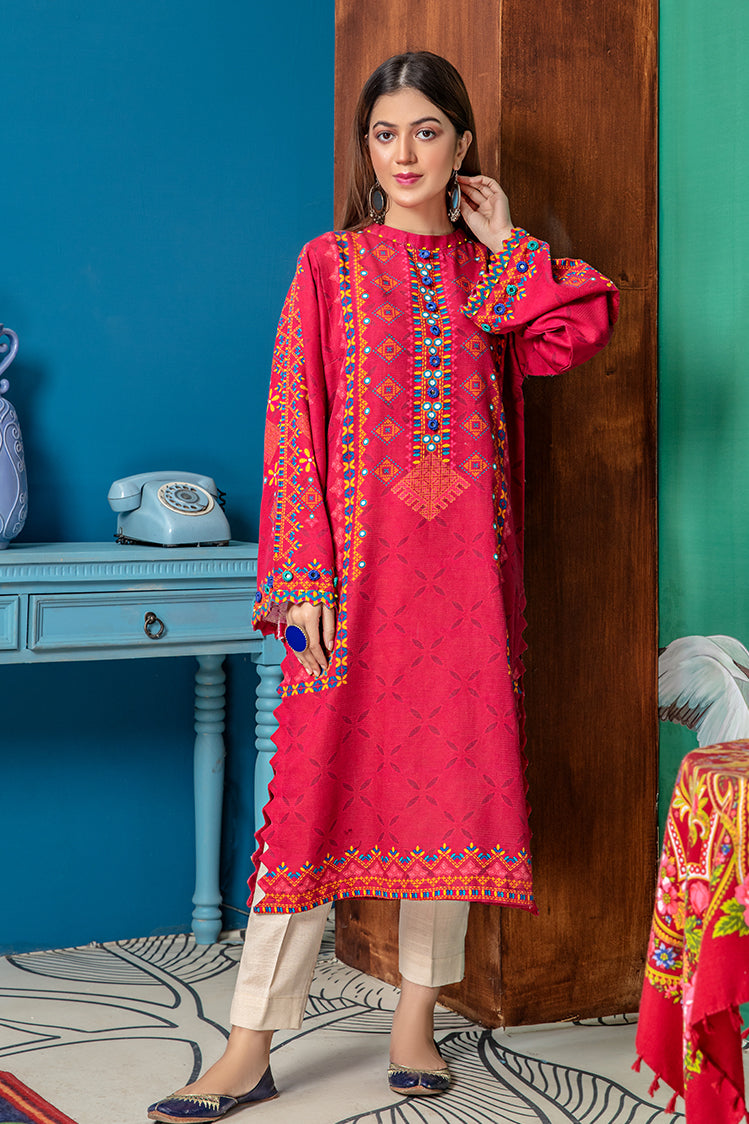 1-PC Unstitched Khaddar Kurti