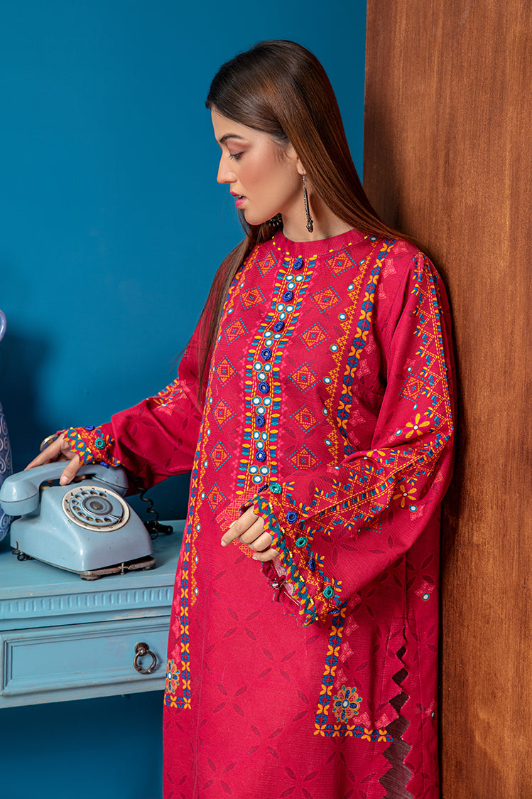 1-PC Unstitched Khaddar Kurti