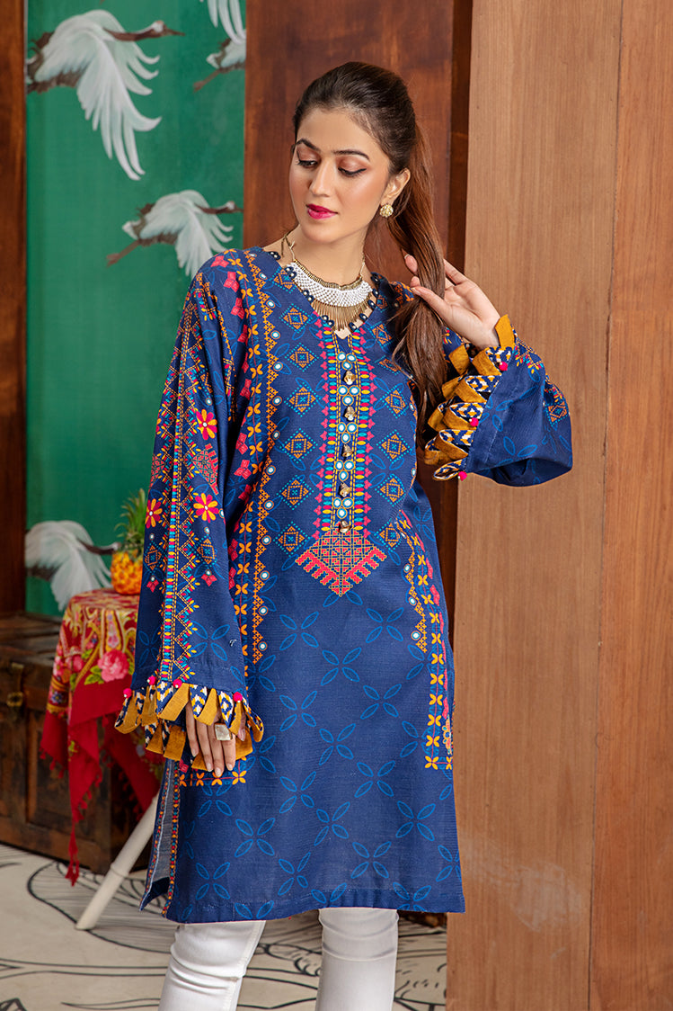 1-PC Unstitched Khaddar Kurti