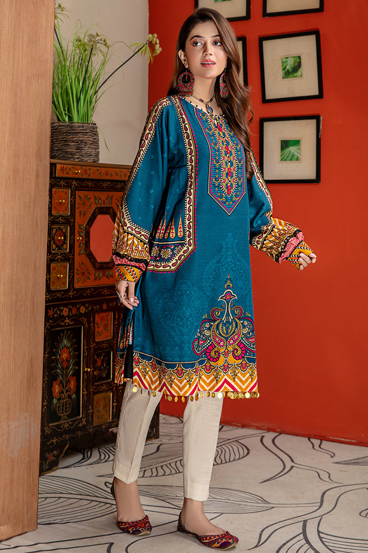 1-PC Unstitched Khaddar Kurti