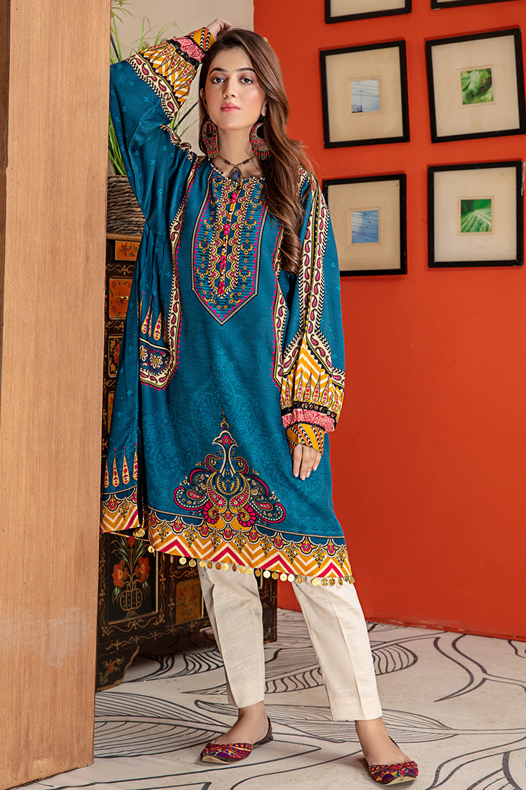 1-PC Unstitched Khaddar Kurti