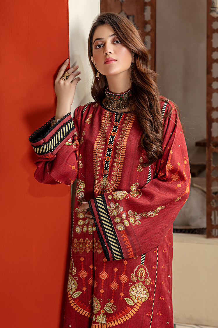 1-PC Unstitched Khaddar Kurti