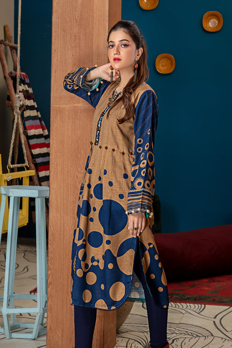 1-PC Unstitched Khaddar Kurti