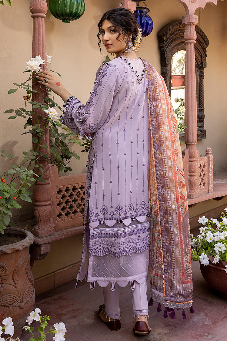 3-PC Unstitched Embroidered Chikankari Lawn Suit