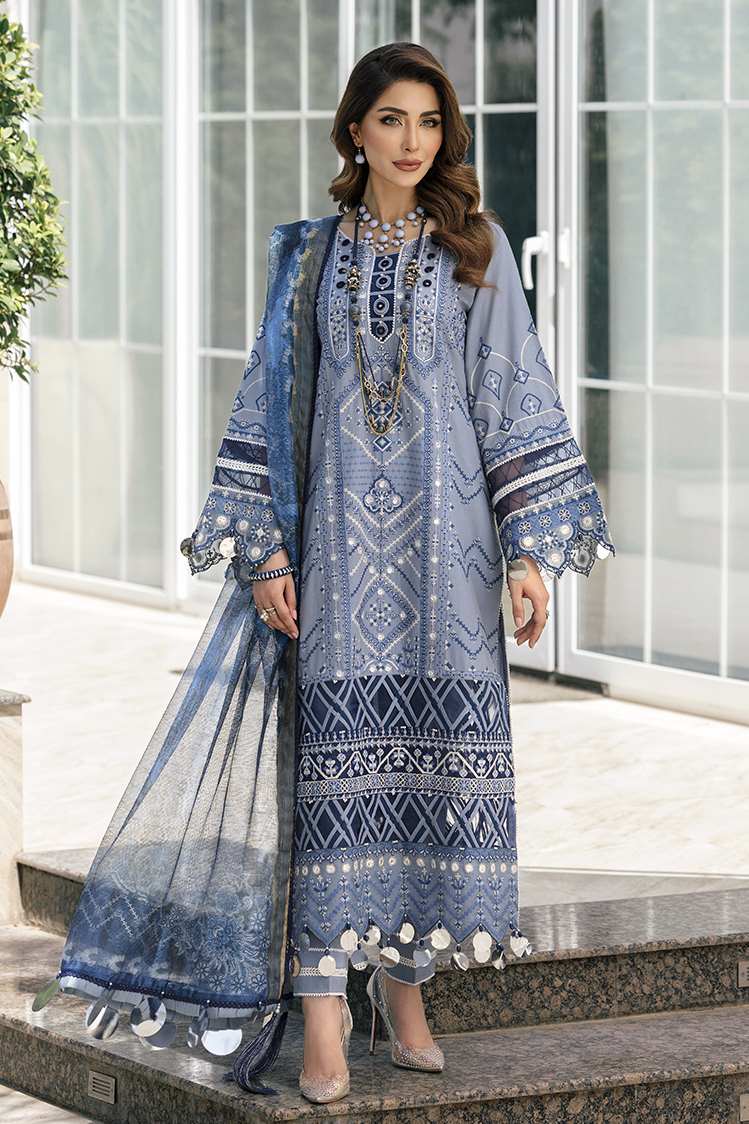 3-PC Unstitched Digital Printed Lawn Suit