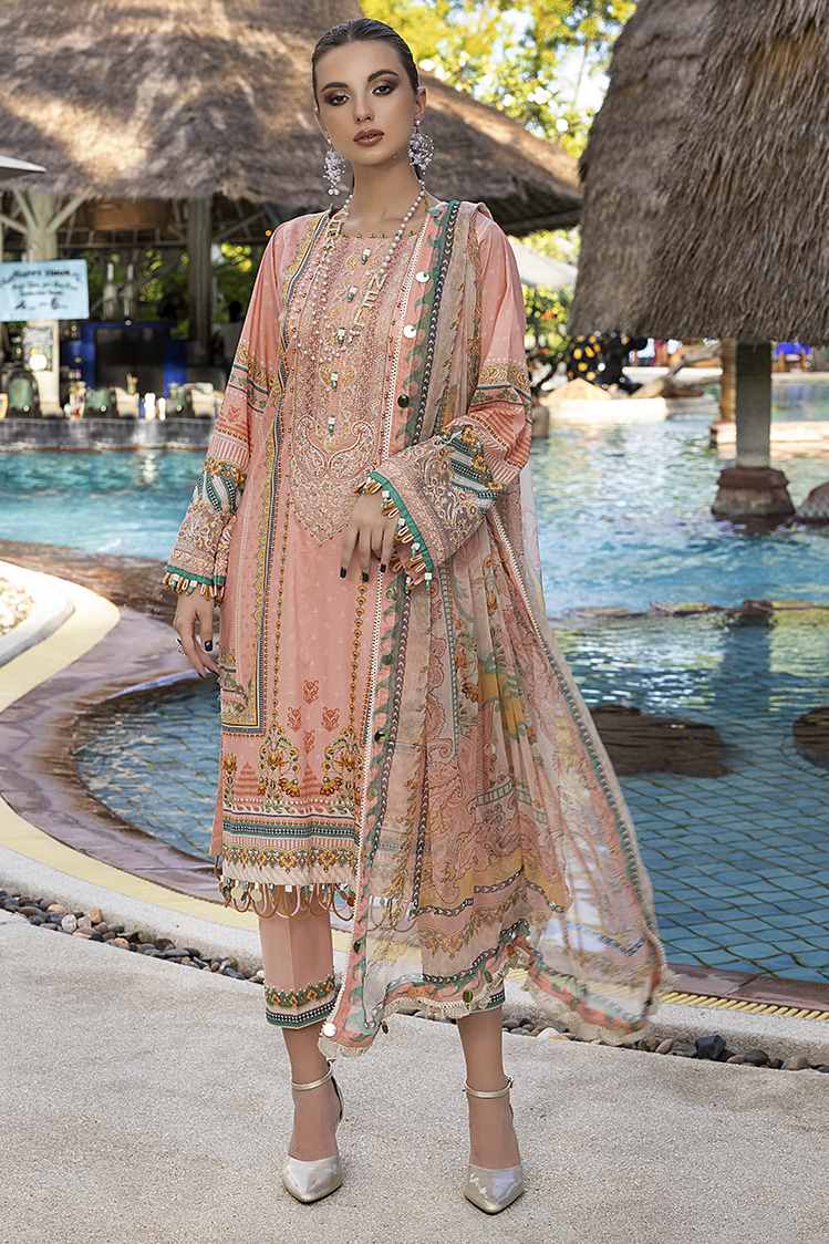 3-PC Unstitched Digital Printed Lawn Suit