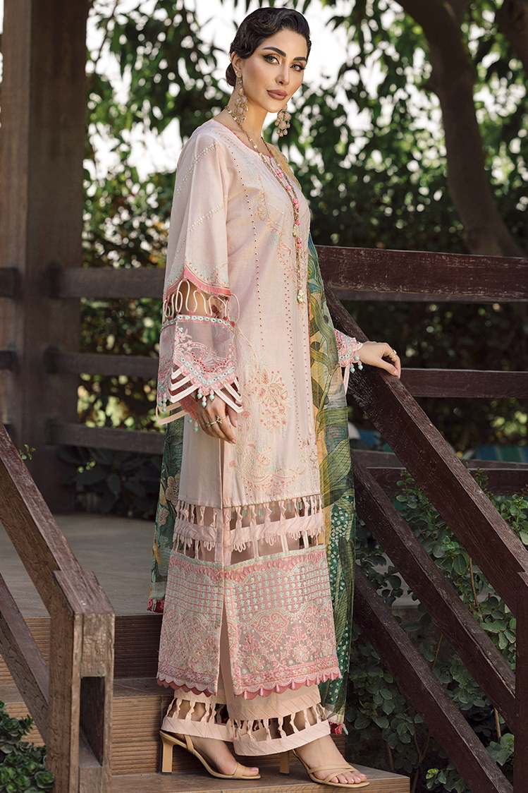 3-PC Unstitched Digital Printed Lawn Suit