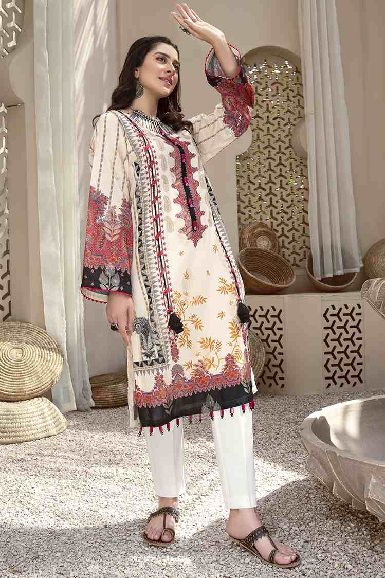 1-PC Unstitched Jacquard Kurti