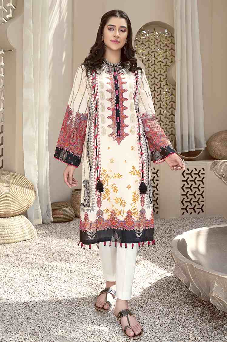 1-PC Unstitched Jacquard Kurti