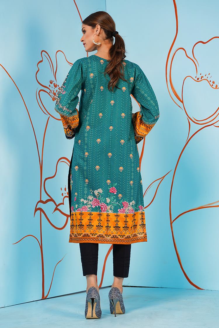 1-PC Stitched Jacquard Kurti