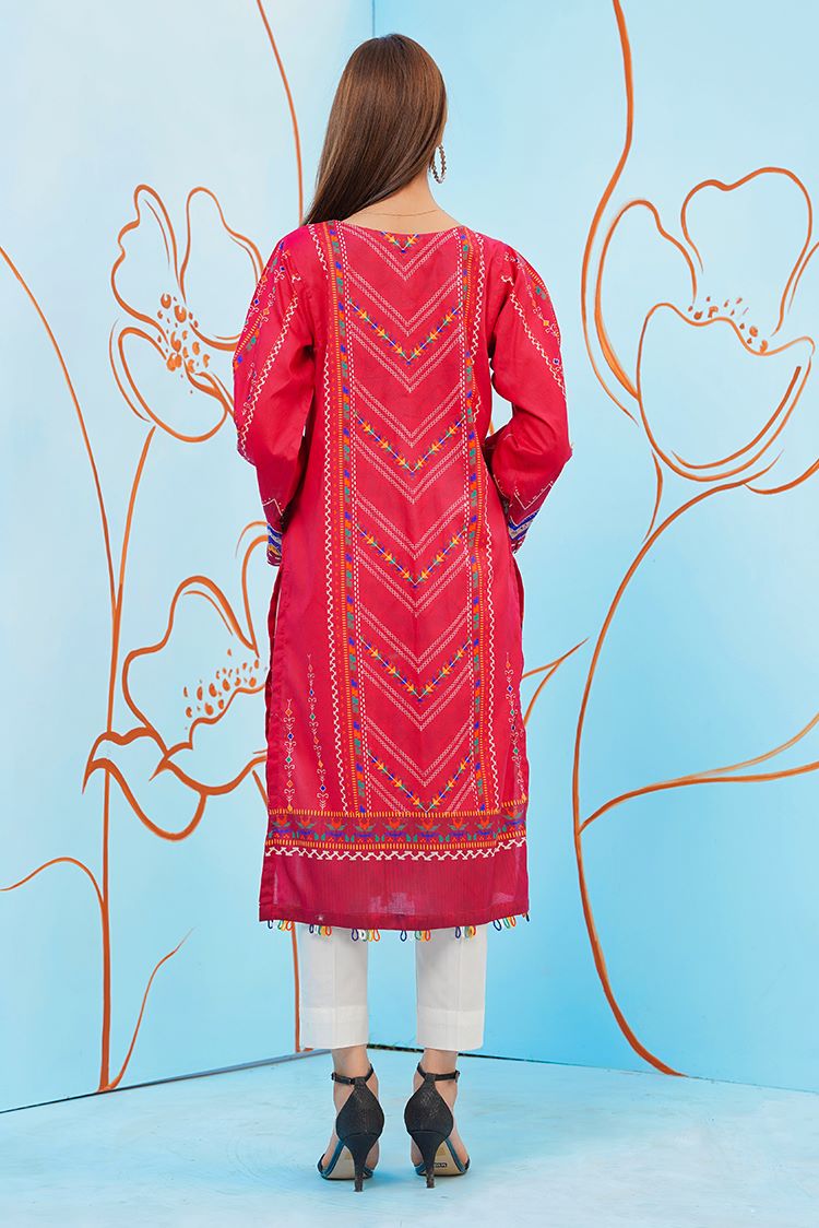 1-PC Stitched Jacquard Kurti