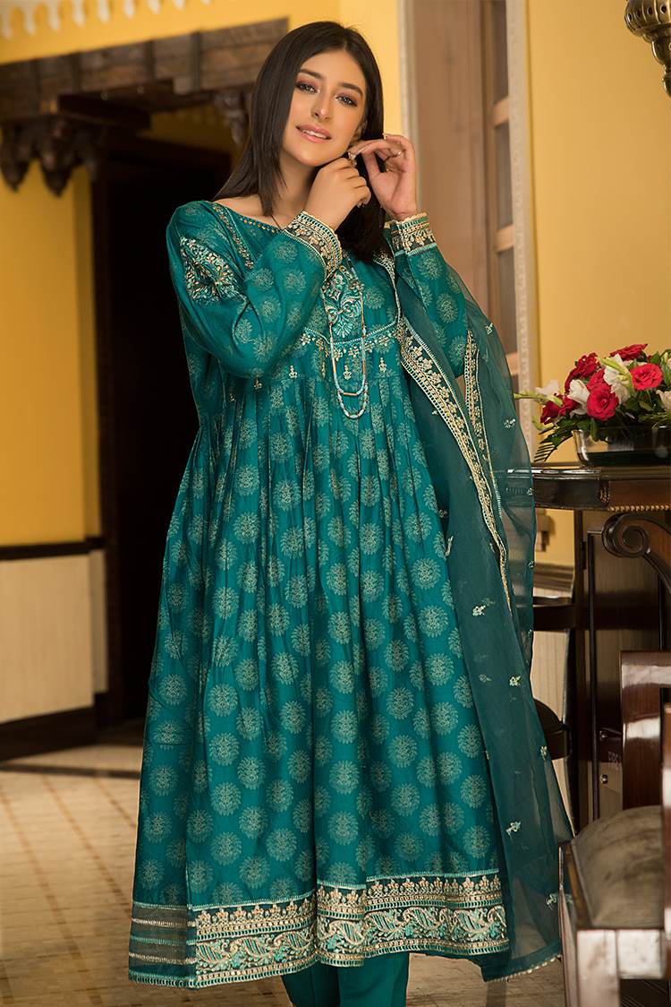 3-PC Stitched Jacquard Suit