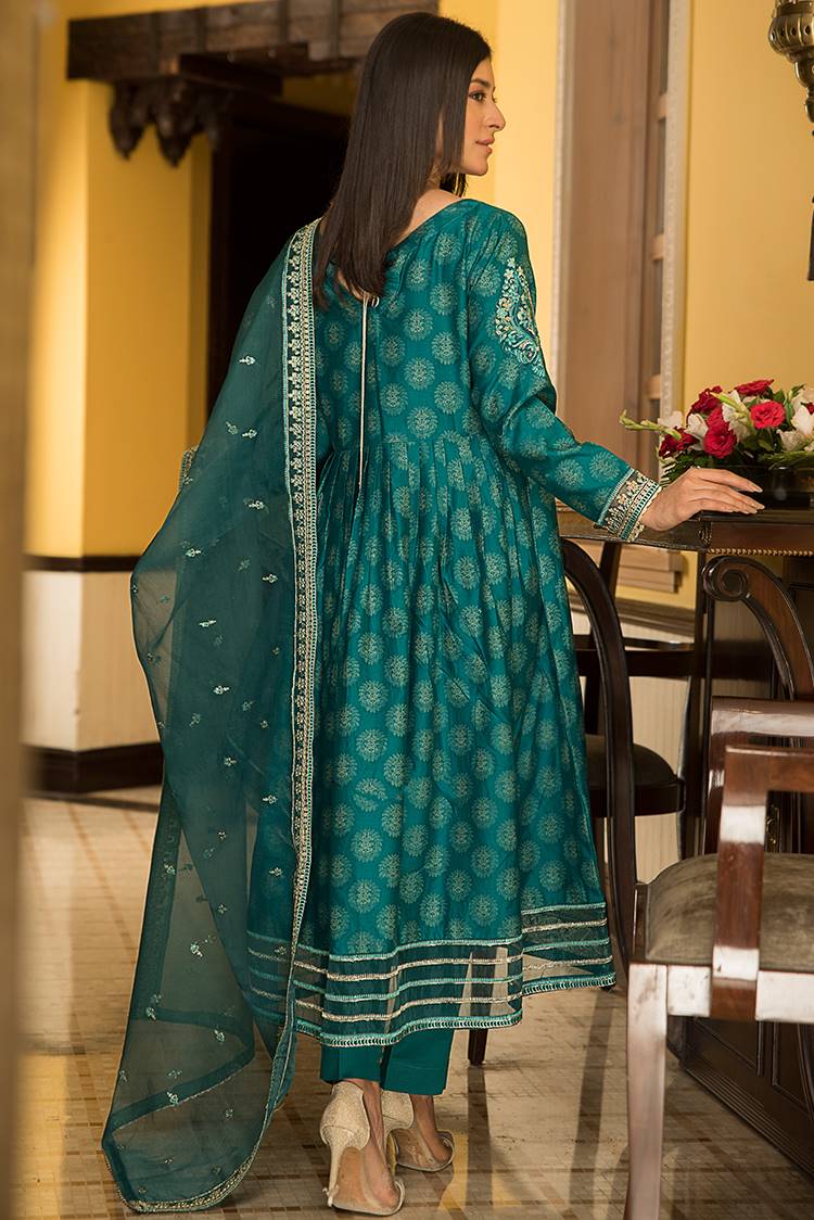 3-PC Stitched Jacquard Suit