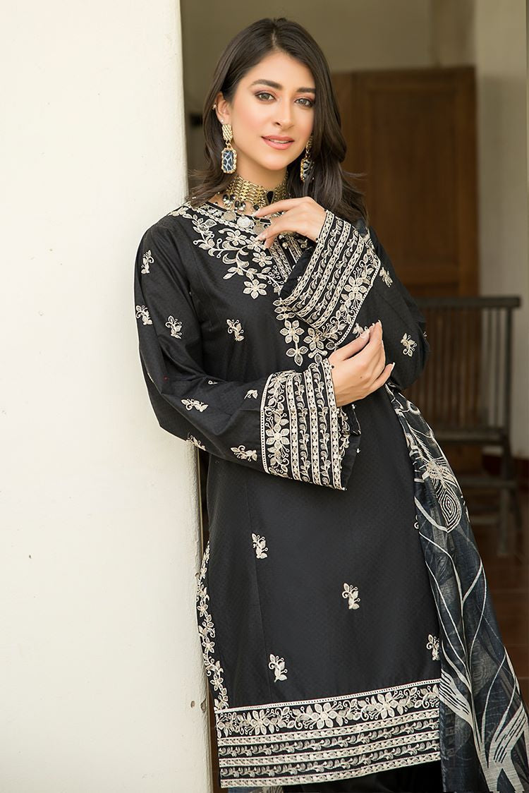 3-PC Stitched Lawn Suit