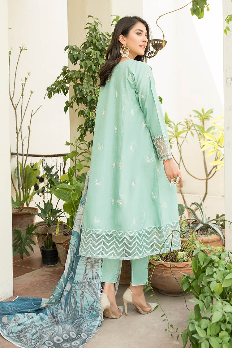 3-PC Stitched Lawn Suit