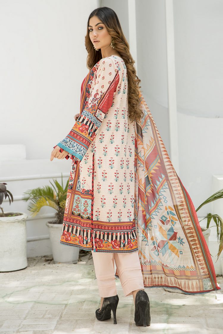 3-PC Stitched Jacquard Suit