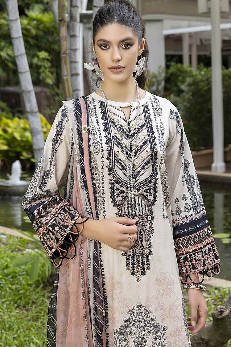 3-PC Unstitched Digital Printed Lawn Suit