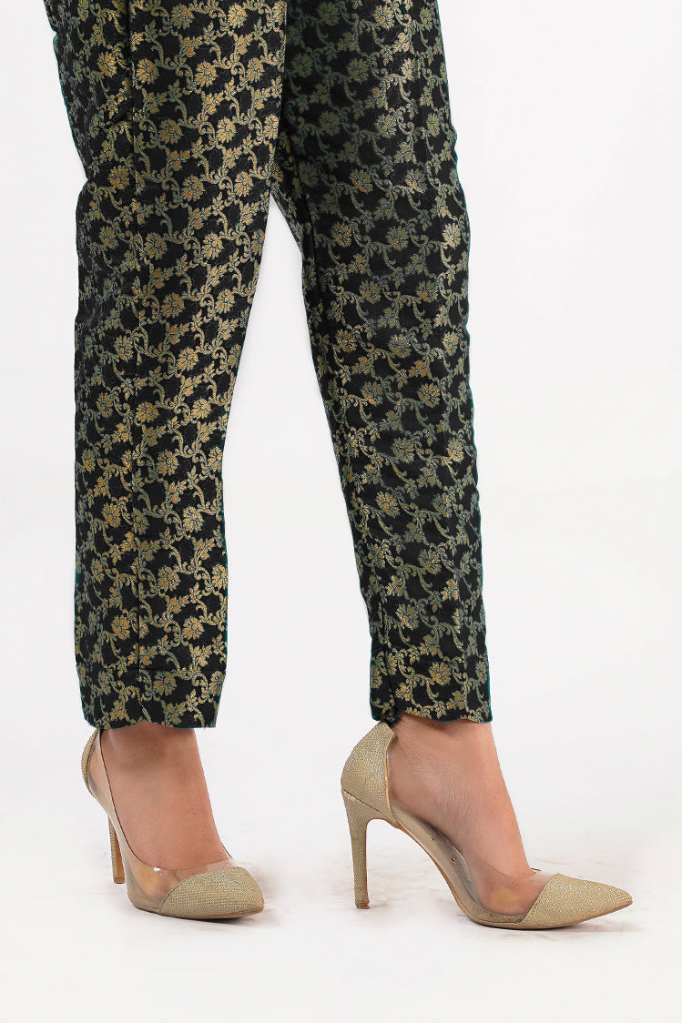 Textured Jamawar Trouser