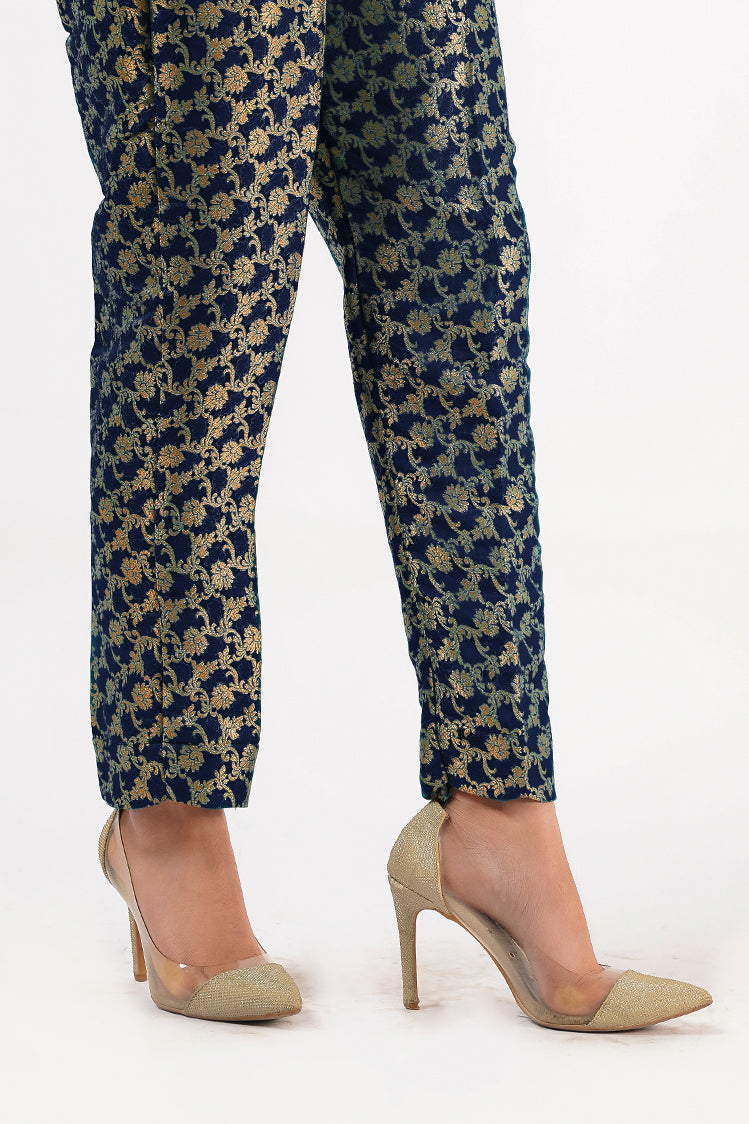 Textured Jamawar Trouser