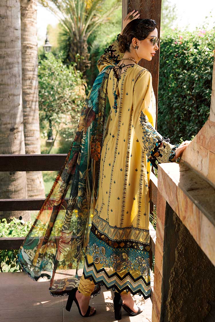 3-PC Unstitched Digital Printed Lawn Suit