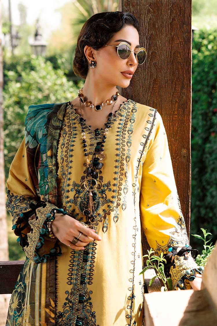 3-PC Unstitched Digital Printed Lawn Suit