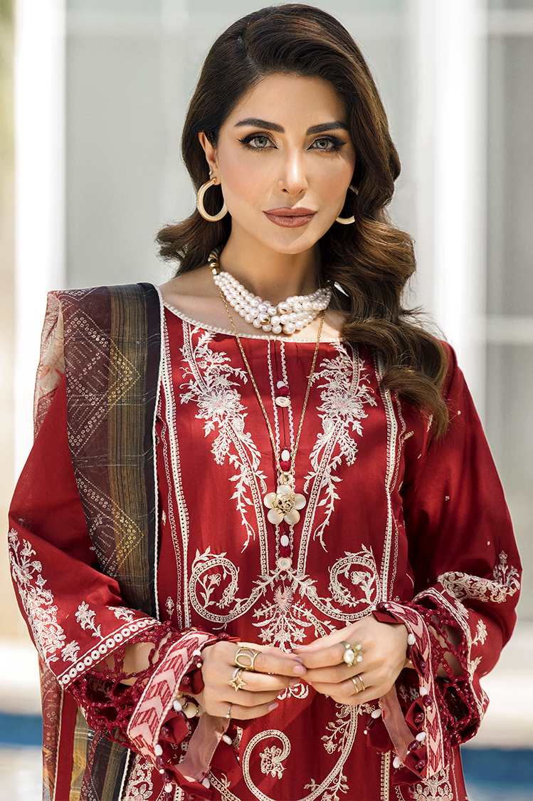 3-PC Unstitched Digital Printed Lawn Suit