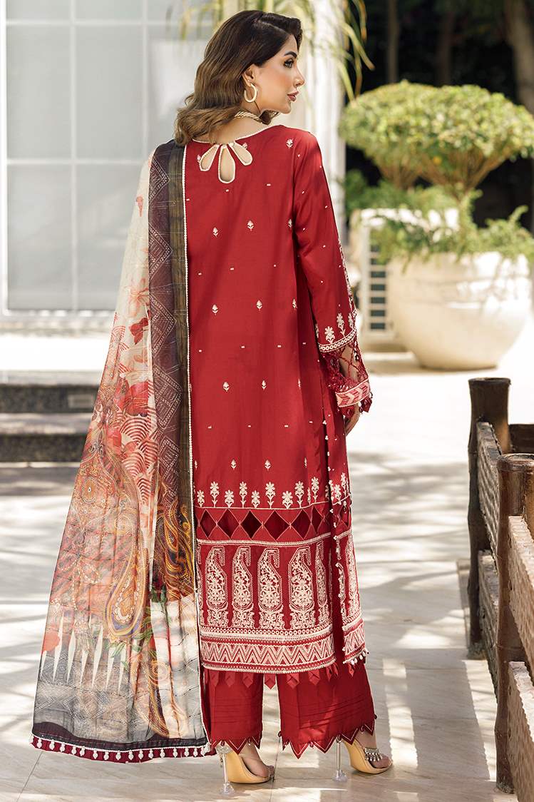 3-PC Unstitched Digital Printed Lawn Suit