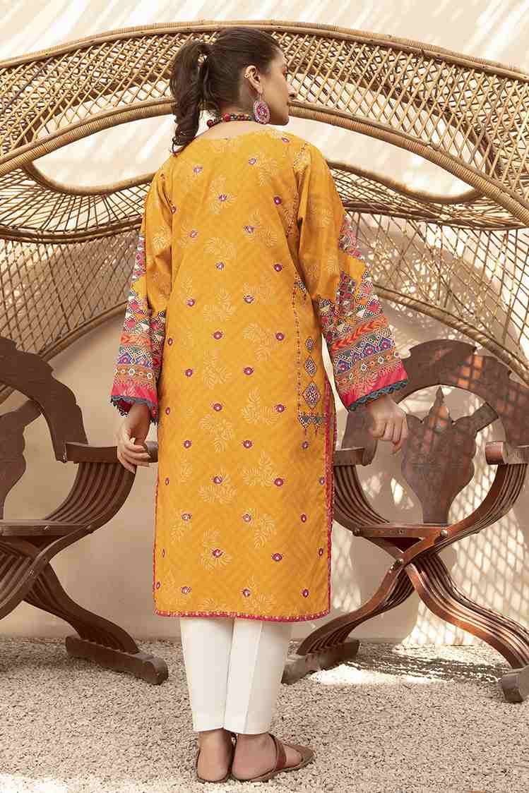 1-PC Unstitched Jacquard Kurti