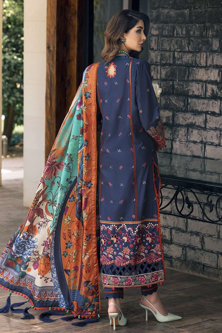 3-PC Unstitched Digital Printed Lawn Suit