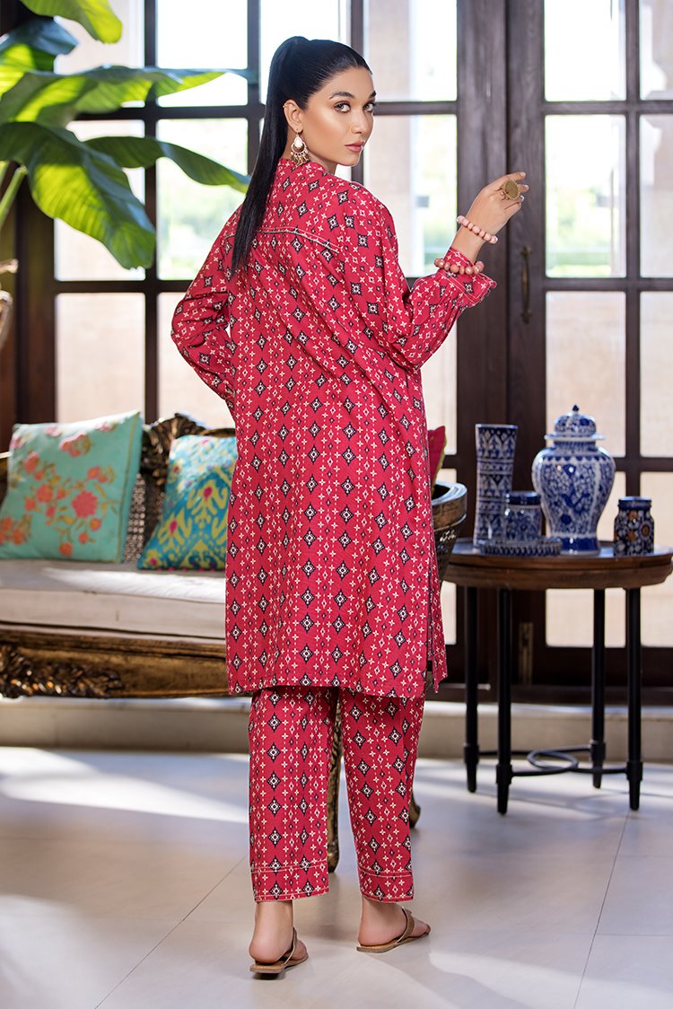 2-PC Stitched Khaddar Suit