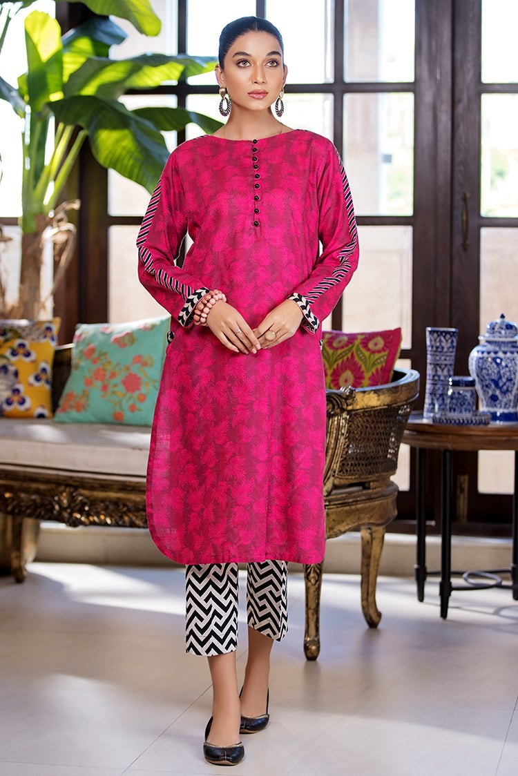 2-PC Stitched Khaddar Suit