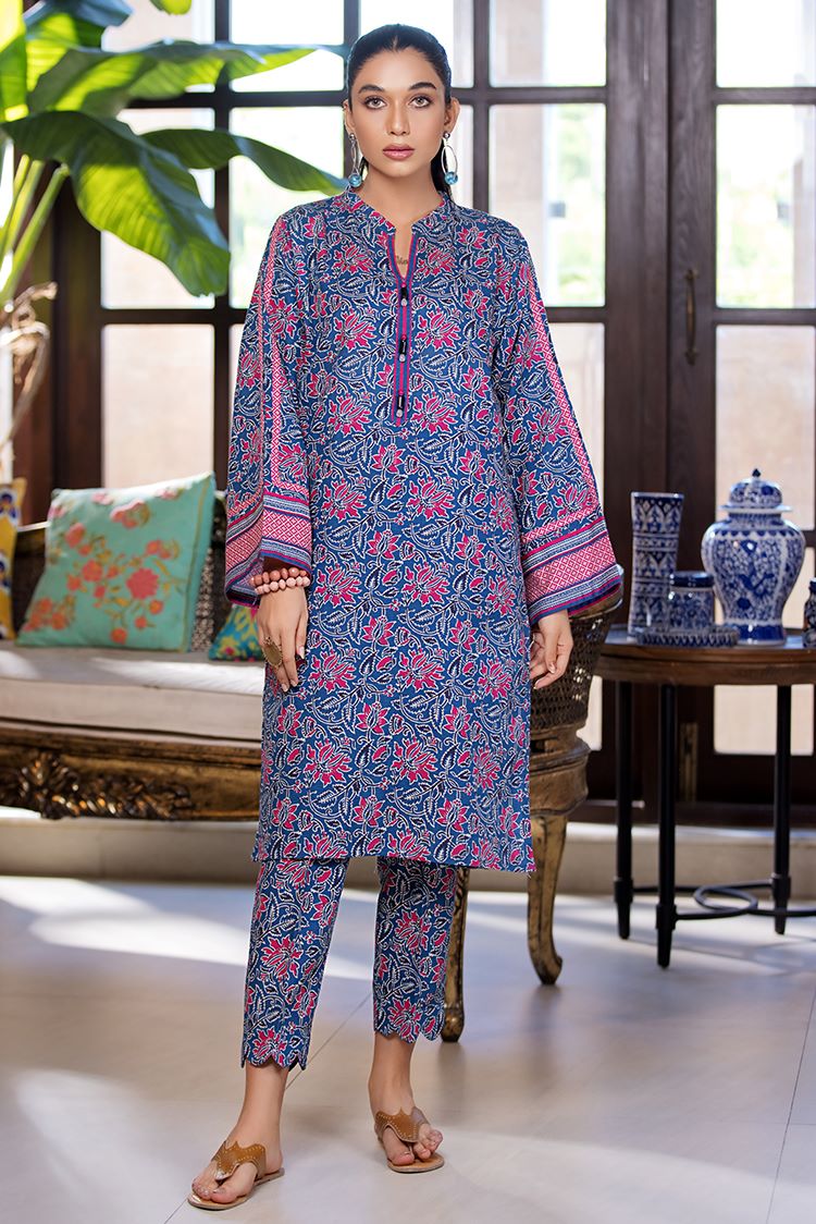 2-PC Stitched Khaddar Suit