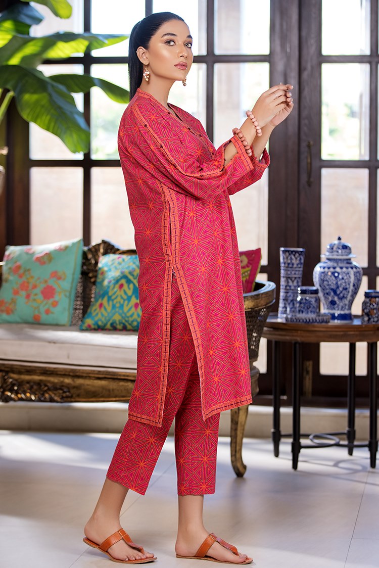 2-PC Stitched Khaddar Suit