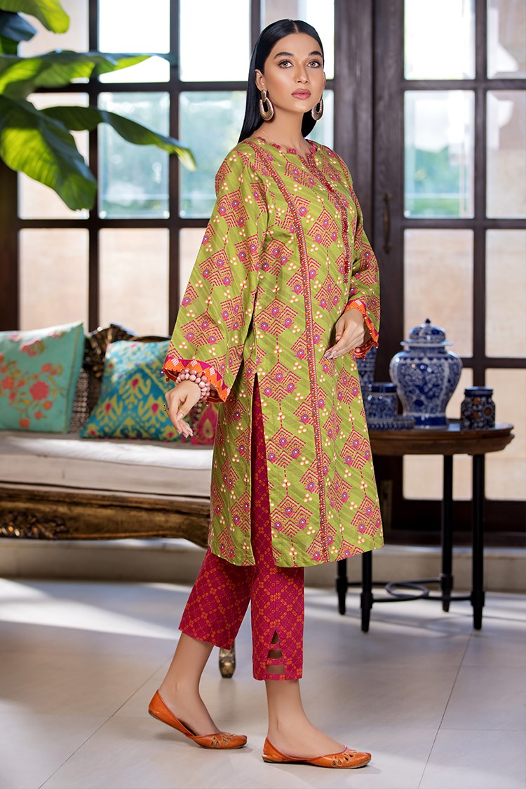 2-PC Stitched Khaddar Suit