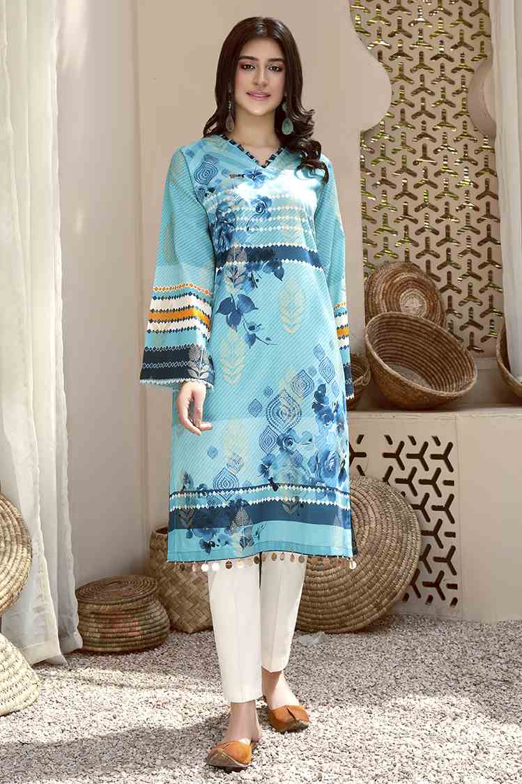 1-PC Unstitched Jacquard Kurti