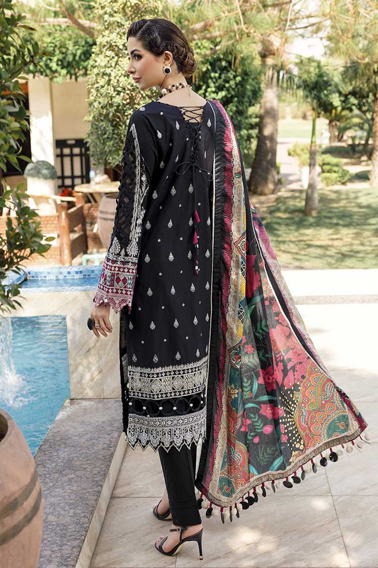 3-PC Unstitched Digital Printed Lawn Suit