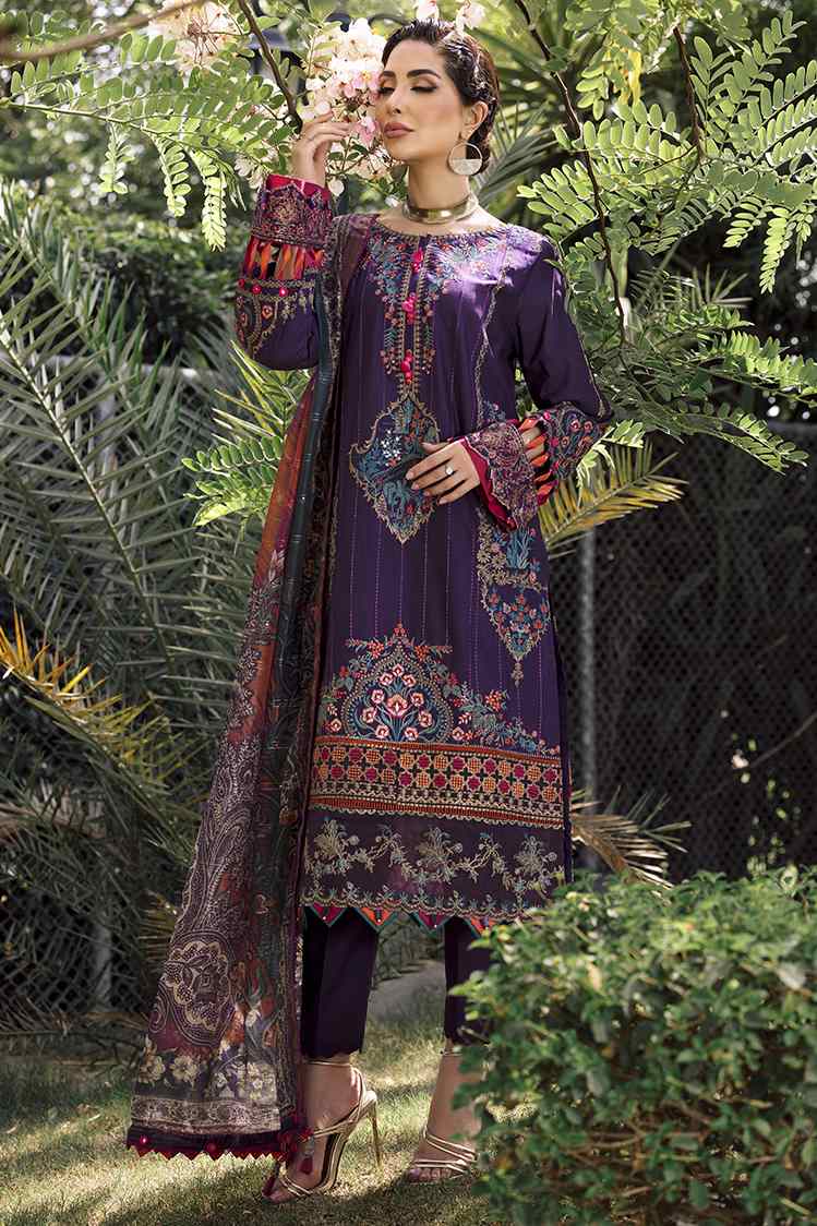 3-PC Unstitched Digital Printed Lawn Suit