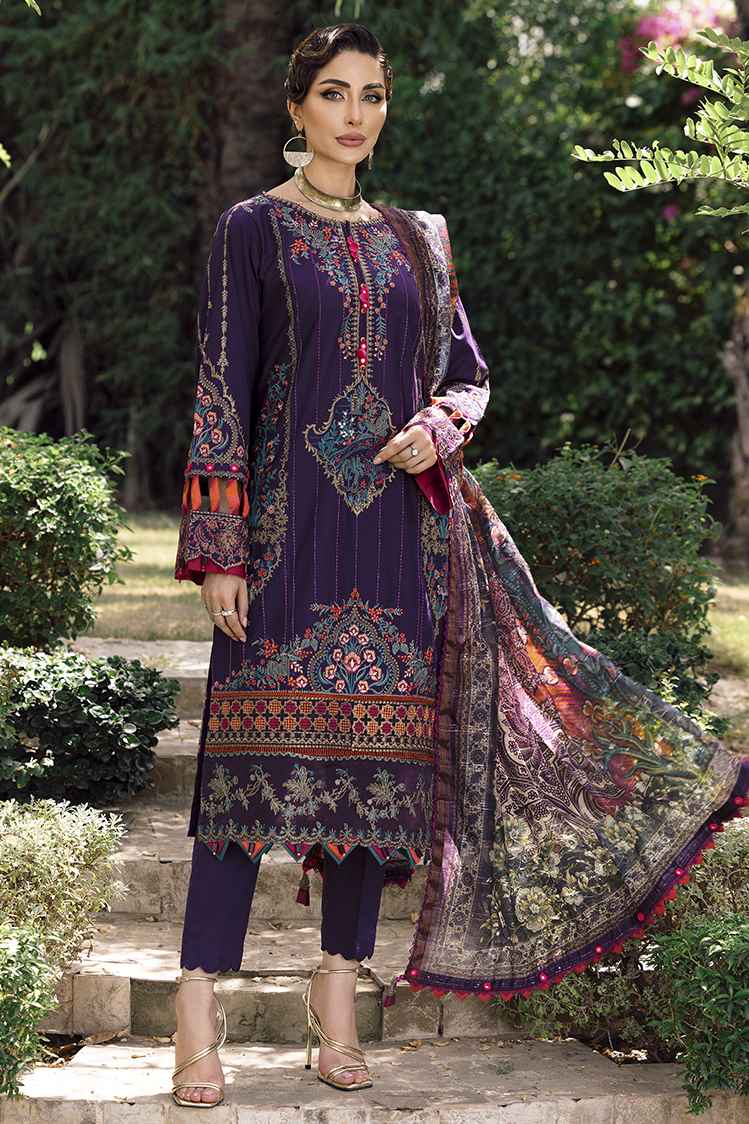 3-PC Unstitched Digital Printed Lawn Suit